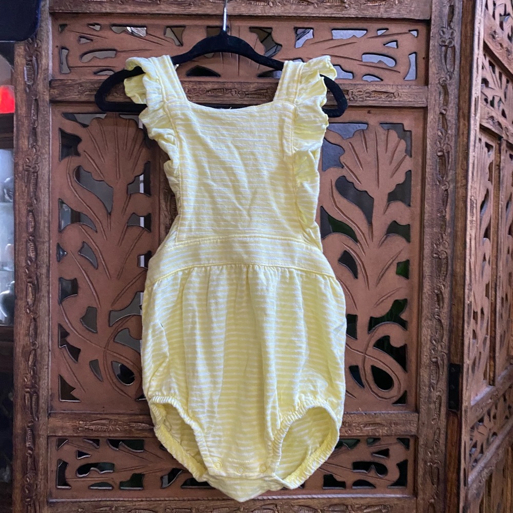 Cat & Jack Yellow Romper